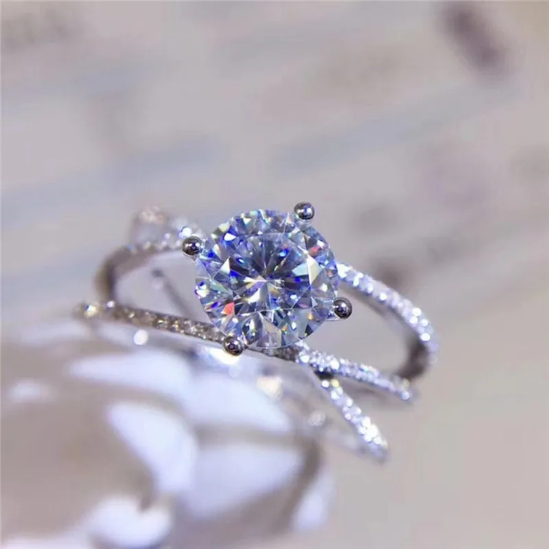 kf-H2f9fa8cb66b74f7eaffe94ff7021871bZ-Huitan-Newly-Fancy-Cross-Rings-for-Women-Delicate-Bridal-Wedding-Ring-with-Shiny-Crystal-Cubic-Zirconia