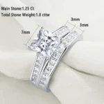 kf-Sf2de29a9377548a0892e4b3534f1cdffp-Newshe-2-Pieces-Classic-Wedding-Rings-Set-for-Women-7-7mm-Princess-Cut-AAAAA-Zircon-925