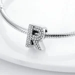 kf Se603a211f49a4a70a8fd669ed568f034r 26 A Z Alphabet Beads Silver Plated LOVE Letter Charm Fit Original Pandora Charms Bracelet Bangle