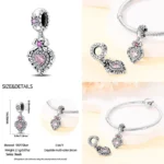 kf S1f66cd5a4b804890842af29351828aec2 2024 Original New in Romantic Retro Classic Series Lotus Charm Beads Fits Pandora Bracelet Women 925
