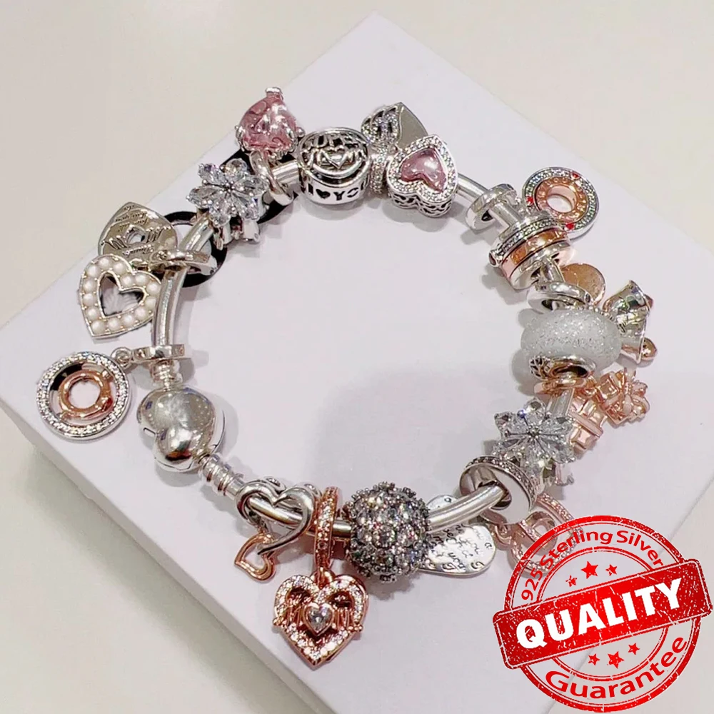 kf S97c0050ac80e452094571ca8ab74adb2c New Arrival 925 Sterling Silver Love You Mom Entwined Infinite Hearts Charm Fit Pandora Bracelet for kf S97c0050ac80e452094571ca8ab74adb2c New Arrival 925 Sterling Silver Love You Mom Entwined Infinite Hearts Charm Fit Pandora Bracelet for