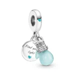 kf S78ee1c1e1efc46ad831533f91c89e766B New Firefly Charms Glow In The Dark Pendant Fit Original Bracelet For Women Jewelry Love Gifts