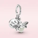 kf S78ee1c1e1efc46ad831533f91c89e766B New Firefly Charms Glow In The Dark Pendant Fit Original Bracelet For Women Jewelry Love Gifts