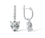 kf-Sc88fb058a3704cac863e6a5a537894a8N-SANTUZZA-Pure-925-Silver-Dangling-Earrings-For-Women-Sterling-Silver-Sparkling-Green-Spinel-White-CZ-Animal