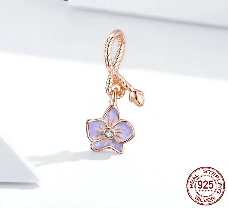 kf-S8255e733e8e84487a6c195694386e957v-WOSTU-Forever-Always-Beads-100-925-Sterling-Silver-Rose-Gold-Charm-Fit-Original-Bracelet-Pendant-DIY