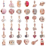 kf-S96b6bb75f76f49fe9e65f4b790a6a4800-New-925-Silver-Rose-Gold-Plated-Heart-shaped-Eyeglasses-Fine-Beads-Fit-Original-Pandora-Charms-Bracelet