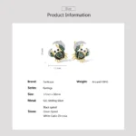 kf-Sb5bfb3ac54394c4ca3dd70b71ca57cb0G-SANTUZZA-Real-925-Sterling-Silver-Earrings-For-Women-Sparkling-Green-Black-Spinel-Cute-Crab-Latch-Back