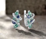 kf-S35082c59d2aa442e8448eb12472eb5cfX-SANTUZZA-Silver-Earrings-For-Women-Pure-925-Sterling-Silver-Sparkling-Blue-Green-Spinel-White-CZ-Earrings